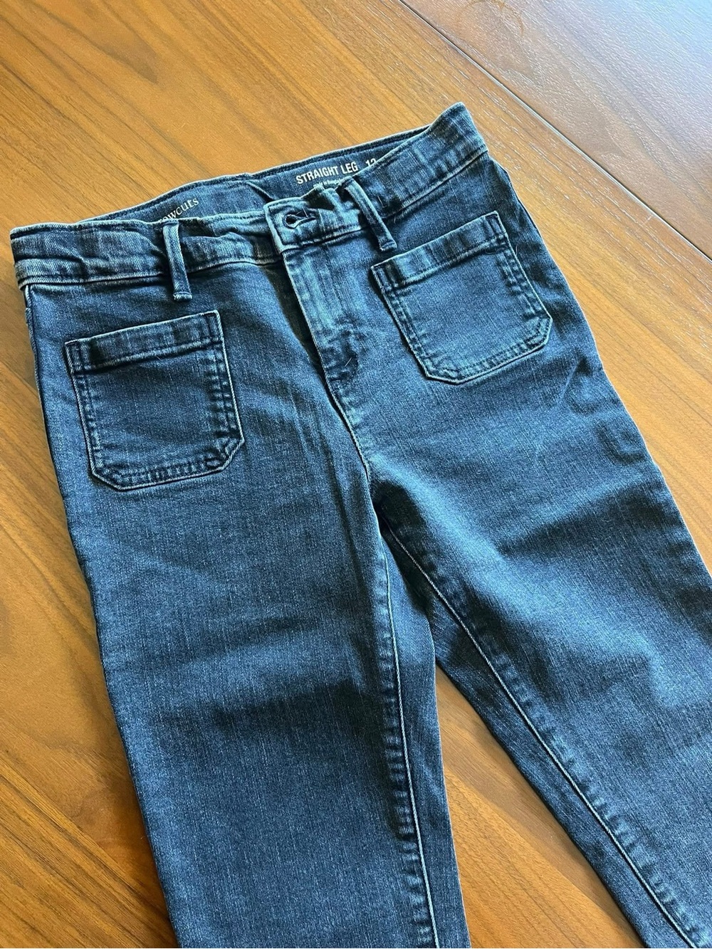 Girls Crewcuts black denim Jeans